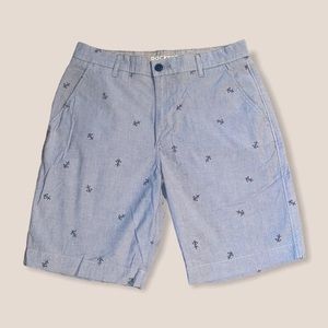 Men’s Anchor Patterned Shorts